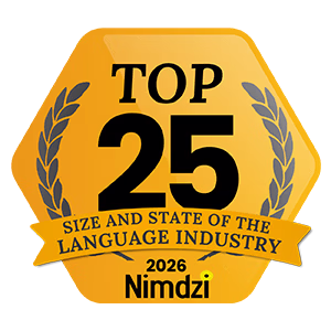 Nimdzi 100 2026 Top 25